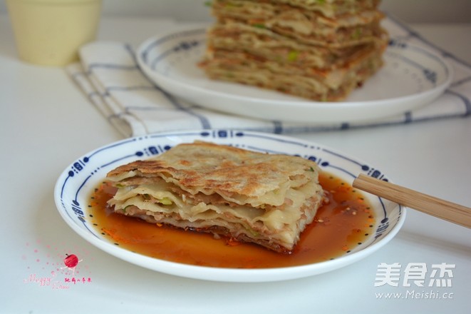 #香雪面粉#千层肉饼的做法