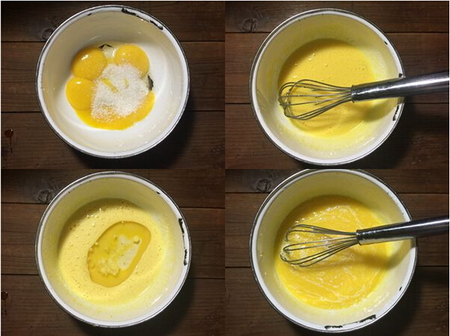 可可<a href=/shicai/guopin/BaiXiangGuo/index.html target=_blank><u>百香果</u></a>慕斯步骤1-4