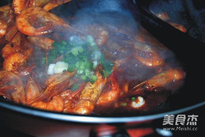 辣炒大虾的做法