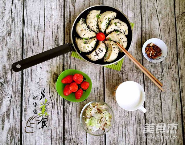 快手锅贴(生煎)的做法