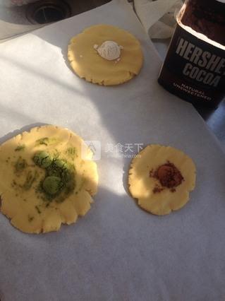 熊猫抹茶可可饼干