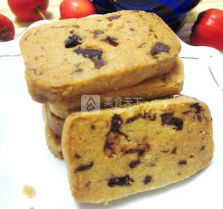 <a href=/shicai/guopin/ManYueMei/index.html target=_blank><u>蔓越莓</u></a>红<a href=/shicai/guopin/Zao/index.html target=_blank><u>枣</u></a>饼干