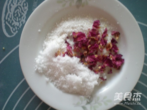 #圣诞节#玫瑰馅糖油饼的做法