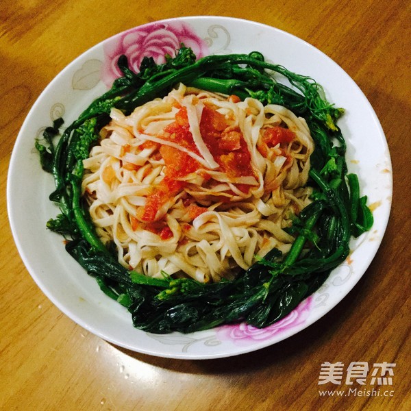 茄酱面的做法