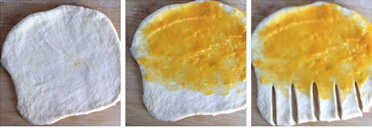 <a href=/shicai/shucai/NanGua/index.html target=_blank><u>南瓜</u></a>卷步骤7-9