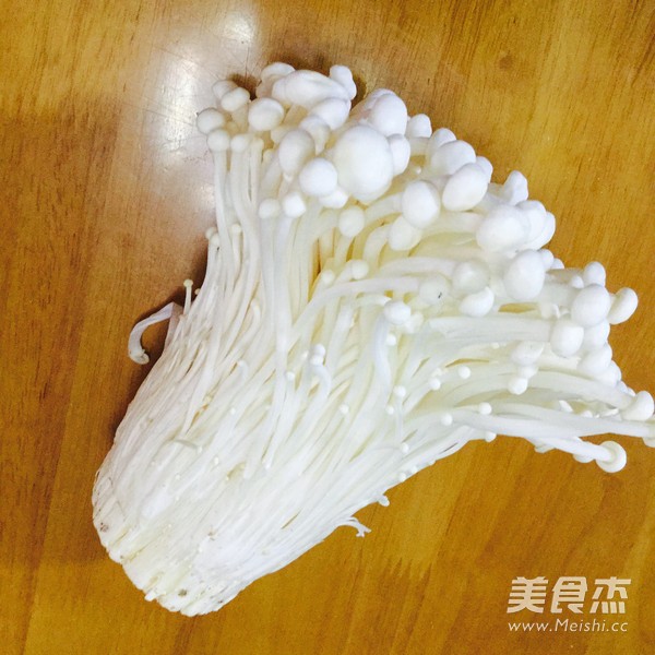 肉片金针菇的做法