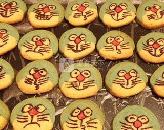 多啦A梦手工饼干