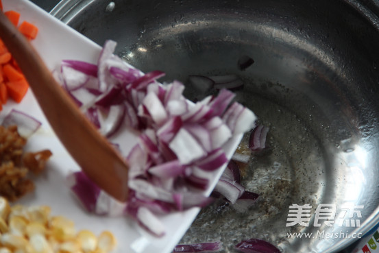 #苏泊尔•蒸汽球釜# 香喷喷De七彩焖饭的做法