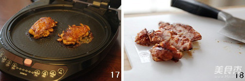 秘制烤<a href=/shicai/rouqin/JiTui/index.html target=_blank><u>鸡腿</u></a>肉卷的做法