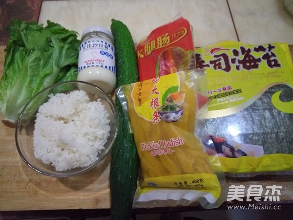 简易寿司的做法