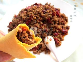 辣炒肉末