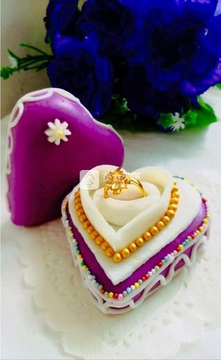 翻糖蛋糕戒指礼盒