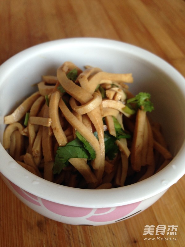 凉拌百叶丝的做法