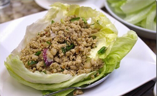 怎么做蔬菜碎肉<a href=/shicai/shucai/ShengCai/index.html target=_blank><u>生菜</u></a>包?