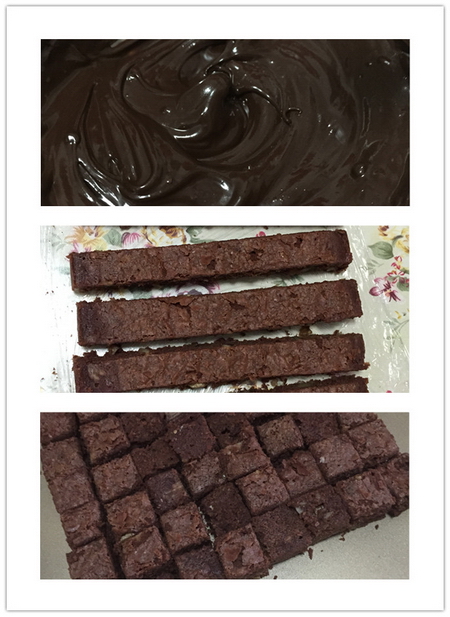 (1)布朗尼蛋糕步骤