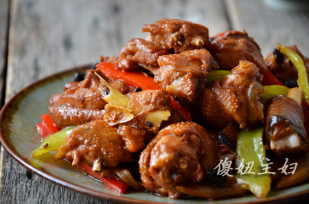 农家小炒鸡步骤