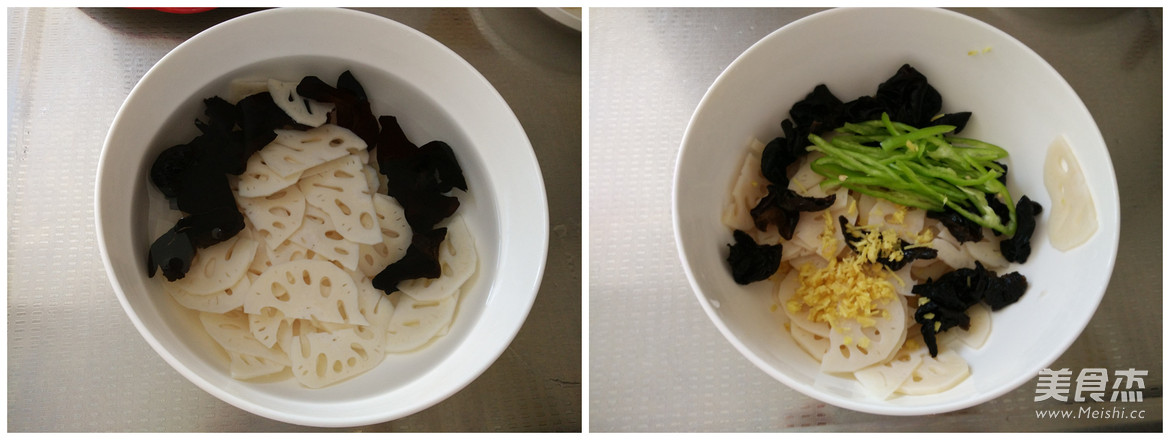 凉拌<a href=/shicai/shucai/LianOu/index.html target=_blank><u>莲<a href=/shicai/shucai/Ou/index.html target=_blank><u>藕</u></a></u></a>黑<a href=/shicai/shucai/MuEr/index.html target=_blank><u>木耳</u></a>的做法