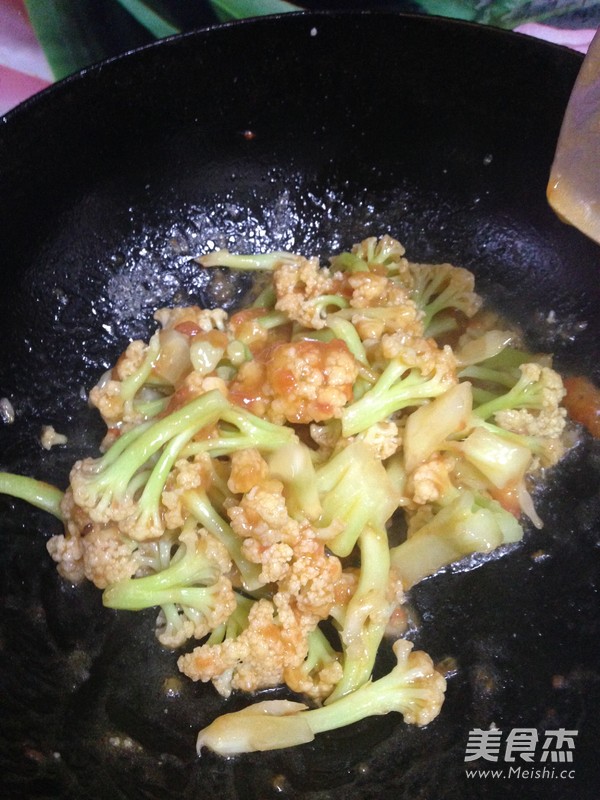 茄汁<a href=/shicai/shucai/HuaCai/index.html target=_blank><u>花菜</u></a>的做法