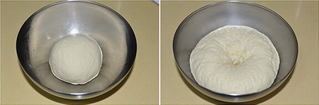 Hello kitty奶黄包步骤7-8