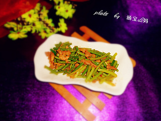肉丝炒<a href=/shicai/shucai/SuanTai/index.html target=_blank><u>蒜薹</u></a>
