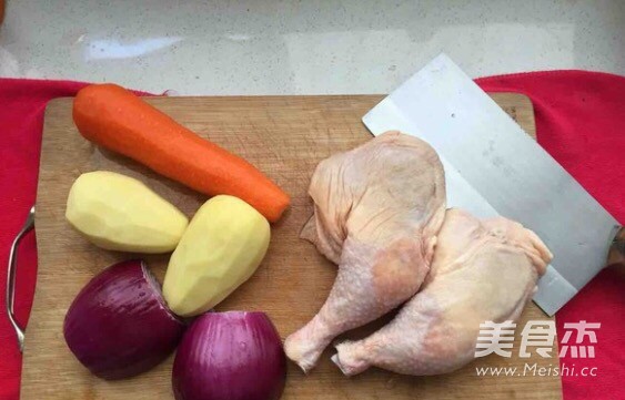 咖喱<a href=/shicai/rouqin/JiTui/index.html target=_blank><u>鸡腿</u></a>饭的做法