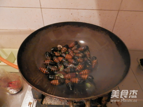 清炒大蛹的做法
