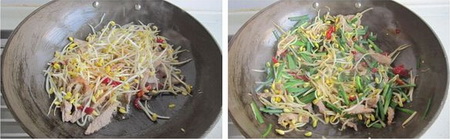 <a href=/shicai/shucai/HuangDouYa/index.html target=_blank><u><a href=/shicai/mimian/HuangDou/index.html target=_blank><u>黄豆</u></a>芽</u></a><a href=/shicai/shucai/JiuCai/index.html target=_blank><u>韭菜</u></a>辣皮子炒肉步骤3