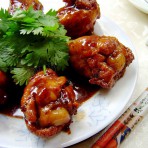 香草可乐鸡翅根的做法