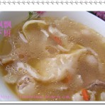 花胶玉竹圆肉煲猪展