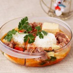 番茄牛肉蔬菜饭的做法