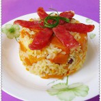 腊味南瓜饭的做法