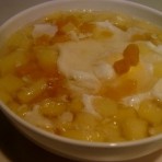 山芋水果荷包蛋的做法