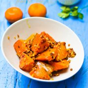 蒜蓉烤南瓜的做法