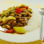 浇汁盖饭的家常做法