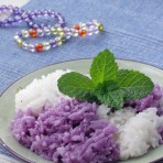 双色糯米饭的做法