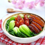 腊味煲仔饭的做法