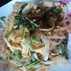 龙须菜拌豆腐皮