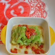 微波炉版翡翠肉卷的做法