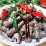 辣炒钉螺的做法