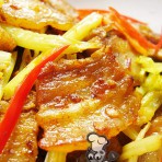 芹菜回锅肉的做法