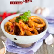 辣炒鱿鱼圈的做法