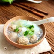 冬瓜羊肉丸子汤的做法