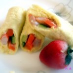 三明治手卷的做法