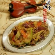 西葫芦炒肉的做法
