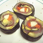 土豆泥肉片寿司卷