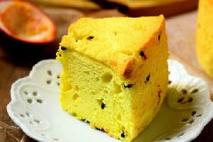 百香果戚风蛋糕的家常做法