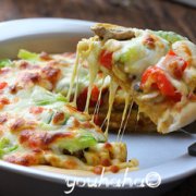 咖喱鸡肉披萨的做法