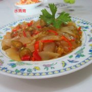 酸辣椒拌玉米粉皮的做法