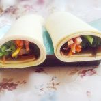 彩丝腐皮卷的做法