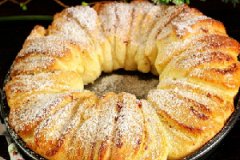 椰蓉花环面包的家常做法